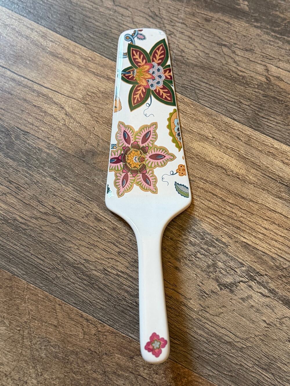 Matilda Jane Floral Ceramic Cake Pie Server Spatula Dishwasher Safe